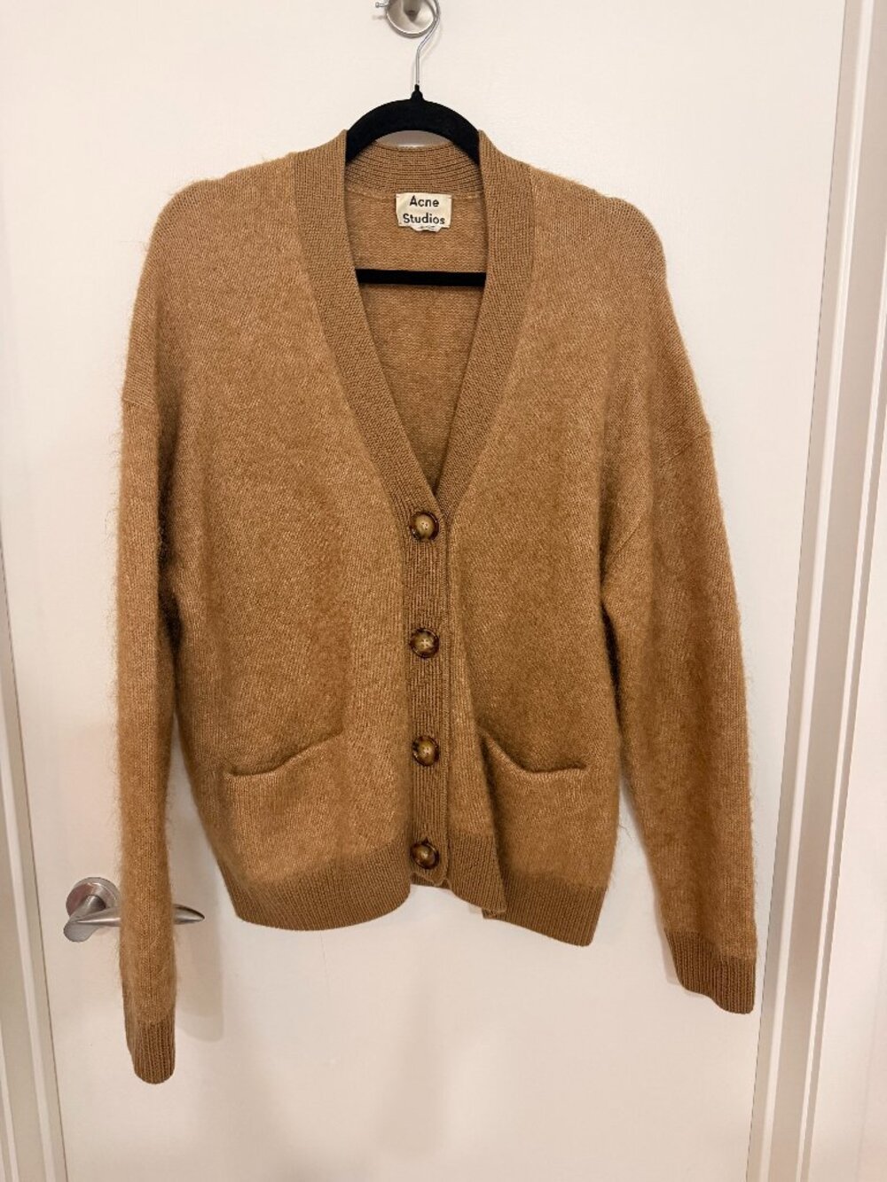 Acne Studios Rives Mohair Cardigan - Picture 2 of 4